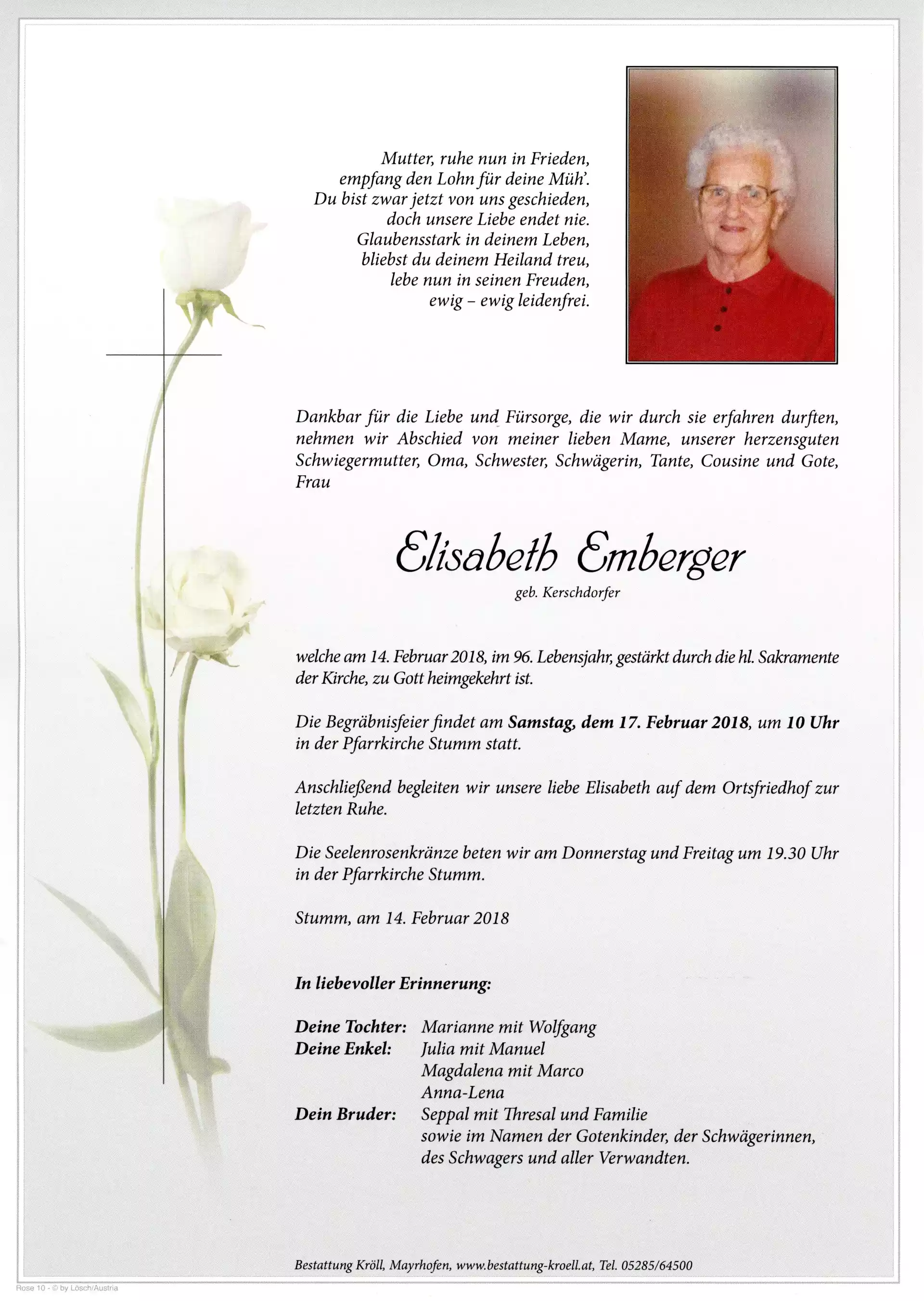 Parte von Elisabeth Emberger